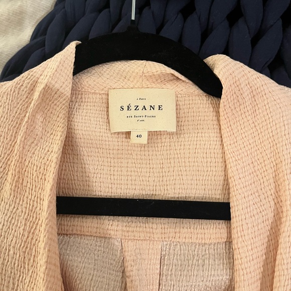 NWOT Sezane Abelia - Nude - 40 - Picture 4 of 5